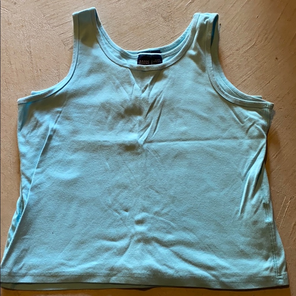 🌸 Light Blue Basic Edition Tank Top